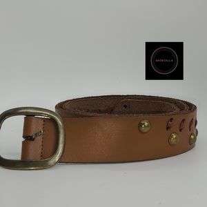 Brown Leather Belt